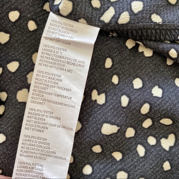 Nasty Gal Feelin’ Dot Button Down Shirt - Size 14 - Picture 7 of 11